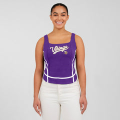 Minnesota Vikings  WEAR by Erin Andrews Women's Square Neck Tank Top