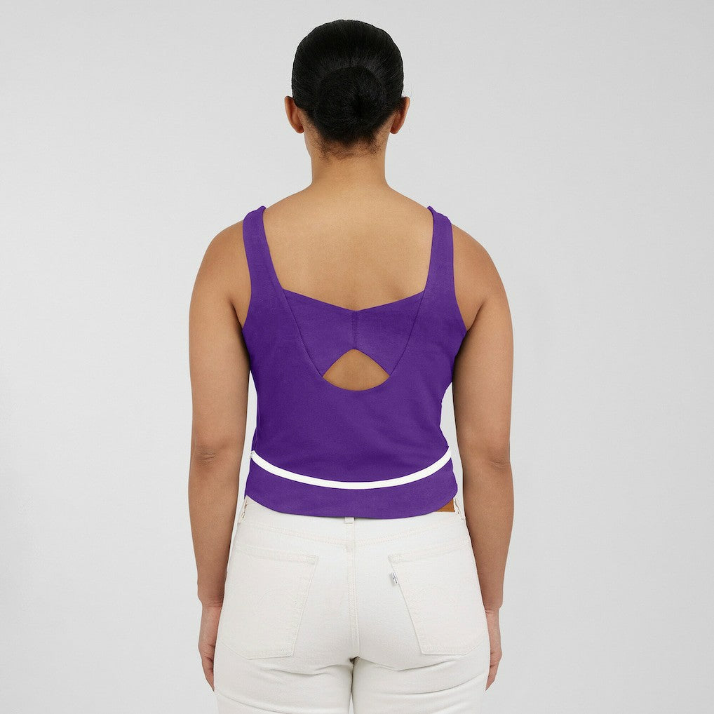 Minnesota Vikings  WEAR by Erin Andrews Women's Square Neck Tank Top