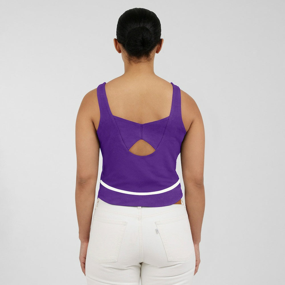 Minnesota Vikings  WEAR by Erin Andrews Women's Square Neck Tank Top