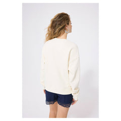 Chicago Cubs Terez Women's Technicolor  Oversized Pullover Sweatshirt | MLB US