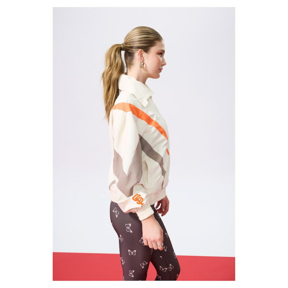 San Francisco Giants Terez Women's Ripstop Chevron Quarter-Zip Pullover | MLB Sale