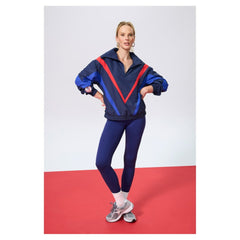 New York Yankees Terez Women's Ripstop Chevron Quarter-Zip Pullover | MLB Discount