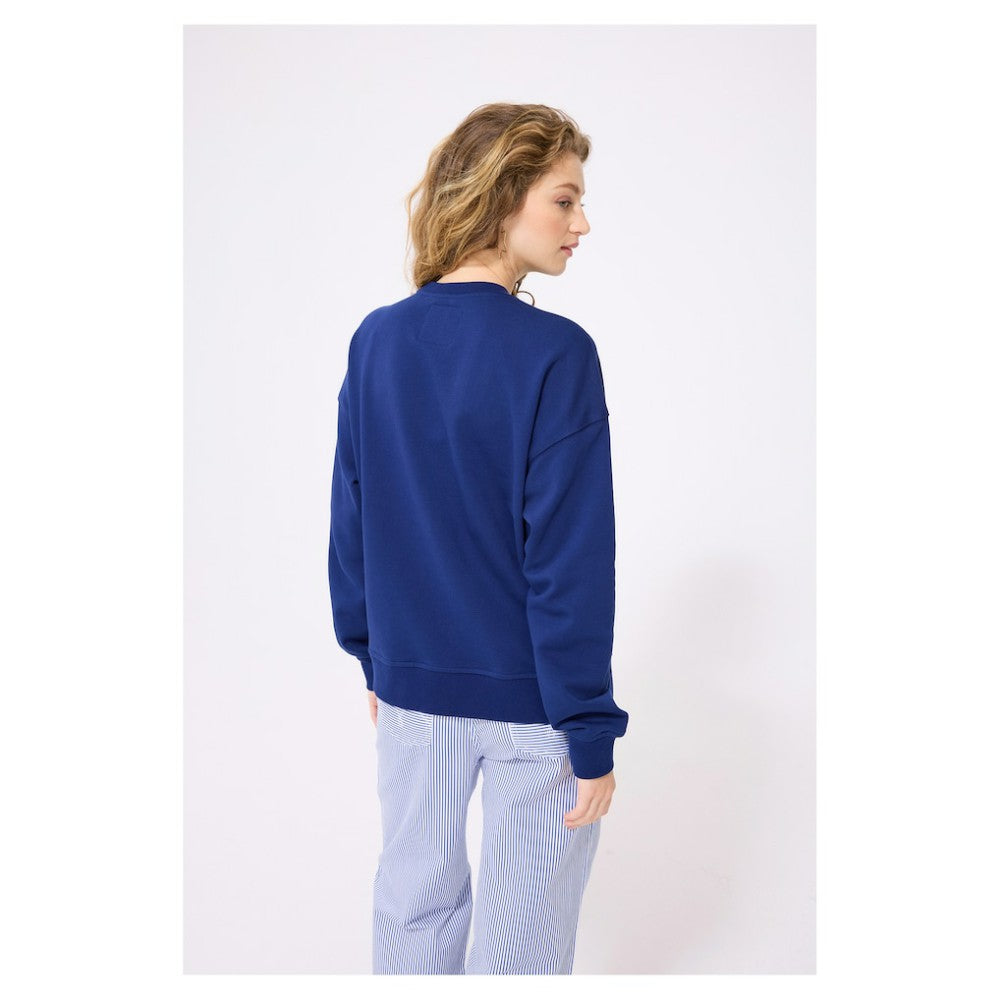 Houston Astros Terez Women's Oversized Gemstone Logo Sweatshirt | MLB US