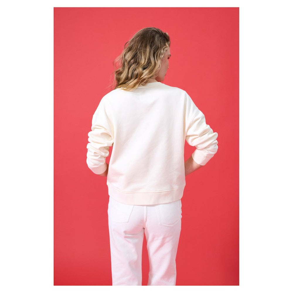 New York Yankees Terez Women's Oversized Gemstone Logo Sweatshirt | MLB Sale