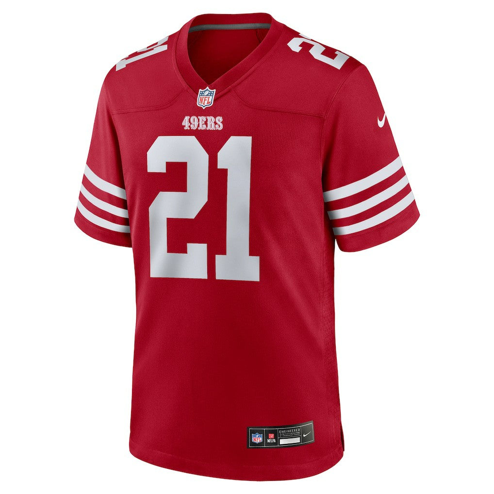 San Francisco 49ers Nike Deion Sanders  Team Retired Player Game Jersey