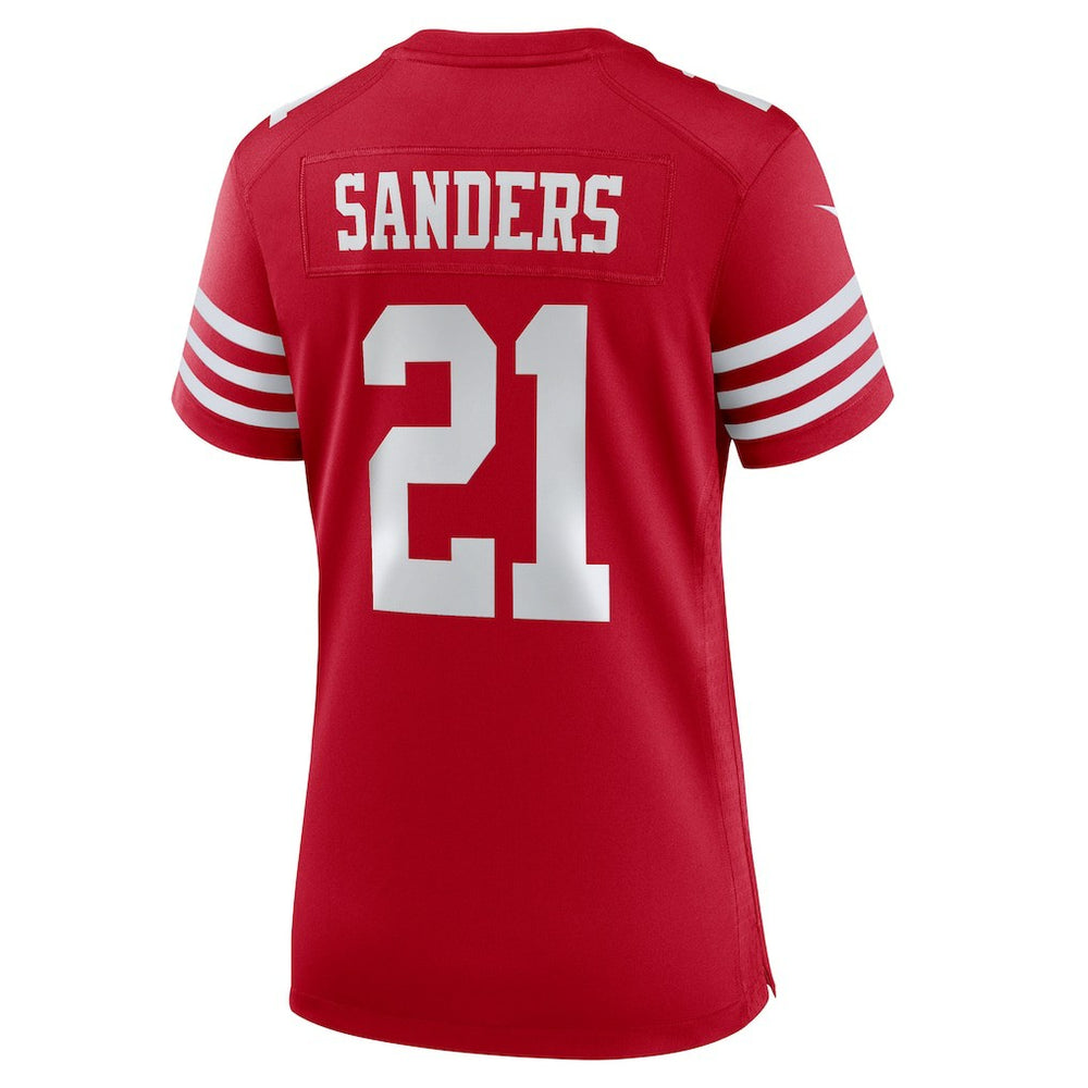 San Francisco 49ers Nike Deion Sanders  Women's Retired Player Game Jersey