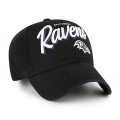 Baltimore Ravens 47 brand '47 Women's Ariana Clean Up Adjustable Hat