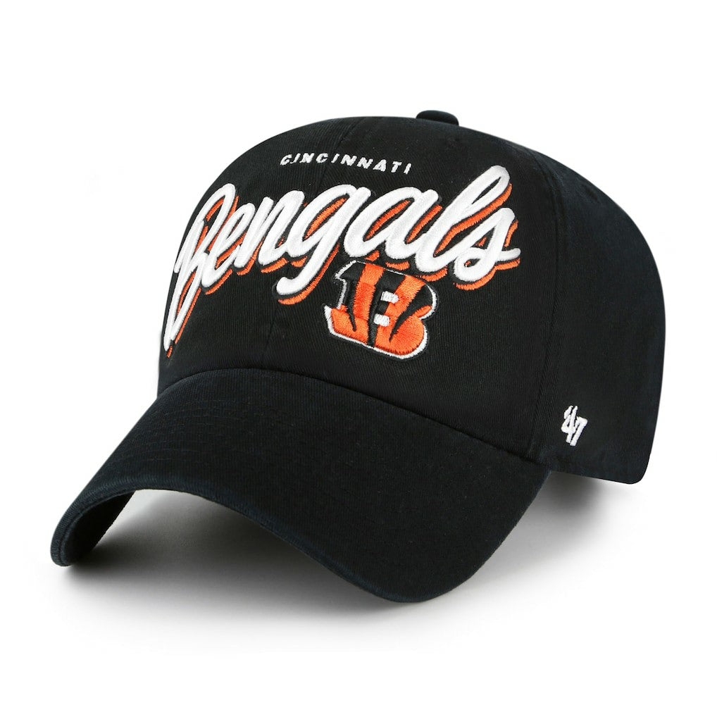 Cincinnati Bengals 47 brand '47 Women's Ariana Clean Up Adjustable Hat