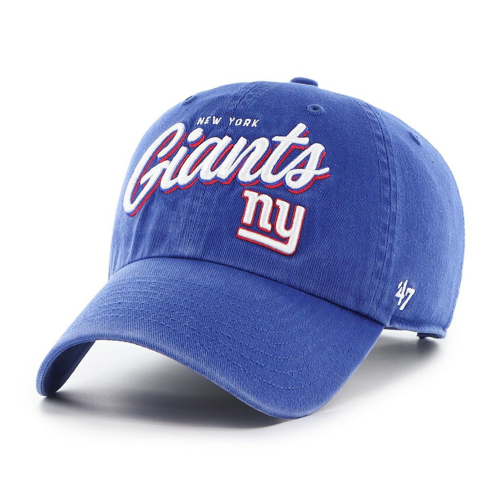 New York Giants 47 brand '47 Women's Ariana Clean Up Adjustable Hat