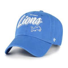 Detroit Lions 47 brand '47 Women's Ariana Clean Up Adjustable Hat
