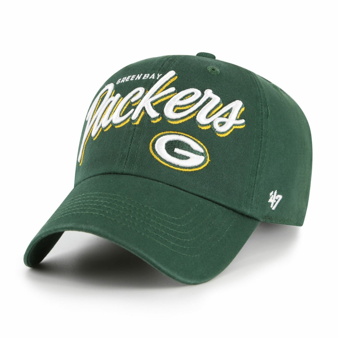 Green Bay Packers 47 brand '47 Women's Ariana Clean Up Adjustable Hat