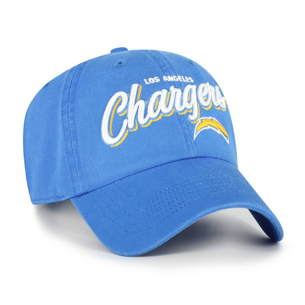 Los Angeles Chargers 47 brand '47 Women's Ariana Clean Up Adjustable Hat