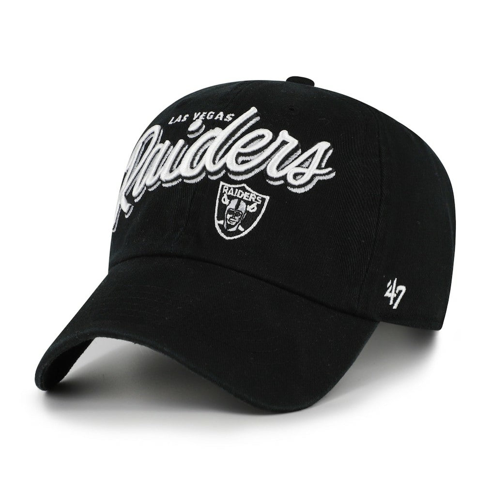 Las Vegas Raiders 47 brand '47 Women's Ariana Clean Up Adjustable Hat