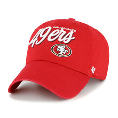 San Francisco 49ers 47 brand '47 Women's Ariana Clean Up Adjustable Hat