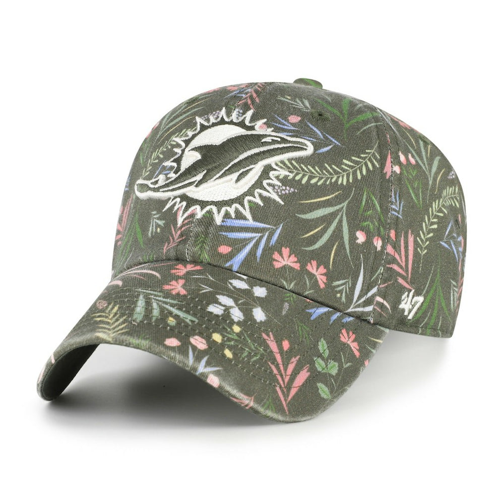 Miami Dolphins 47 brand '47 Women's Verbena Clean Up Adjustable Hat