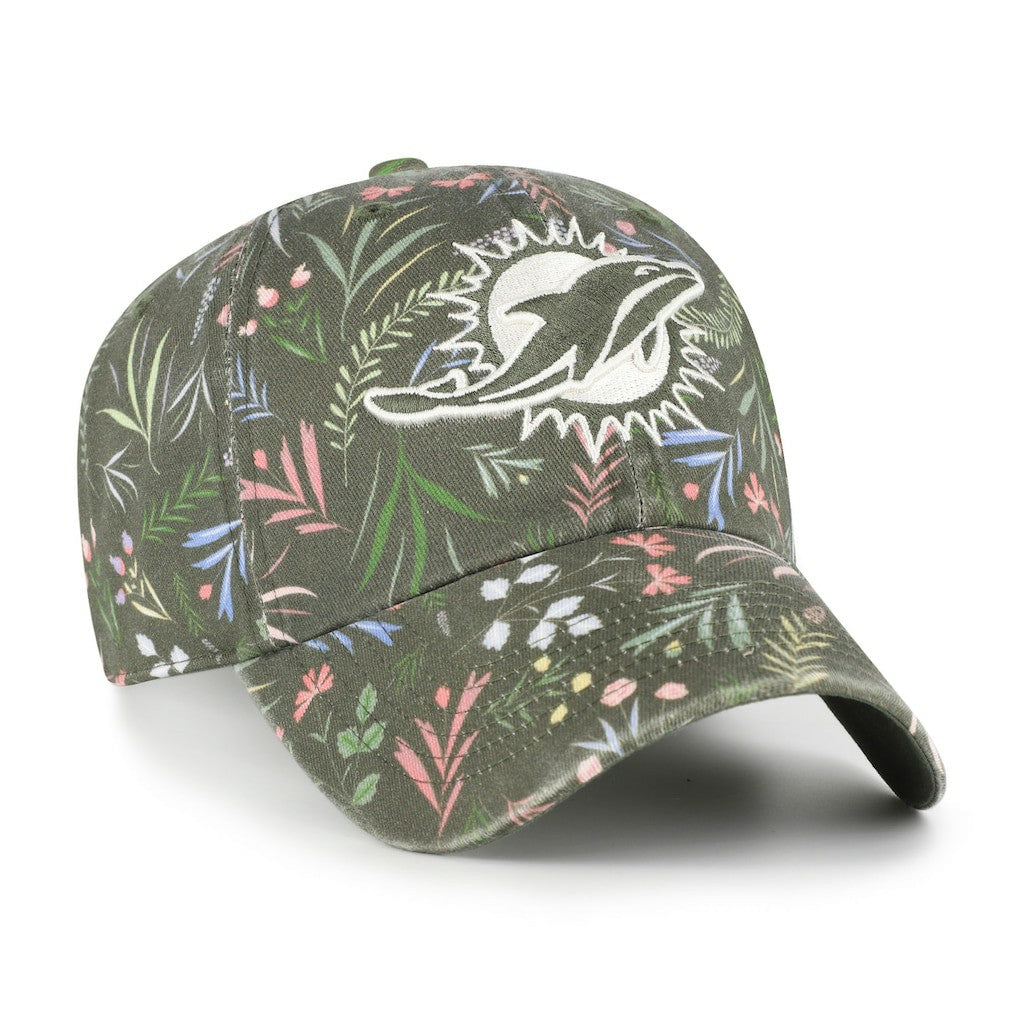 Miami Dolphins 47 brand '47 Women's Verbena Clean Up Adjustable Hat