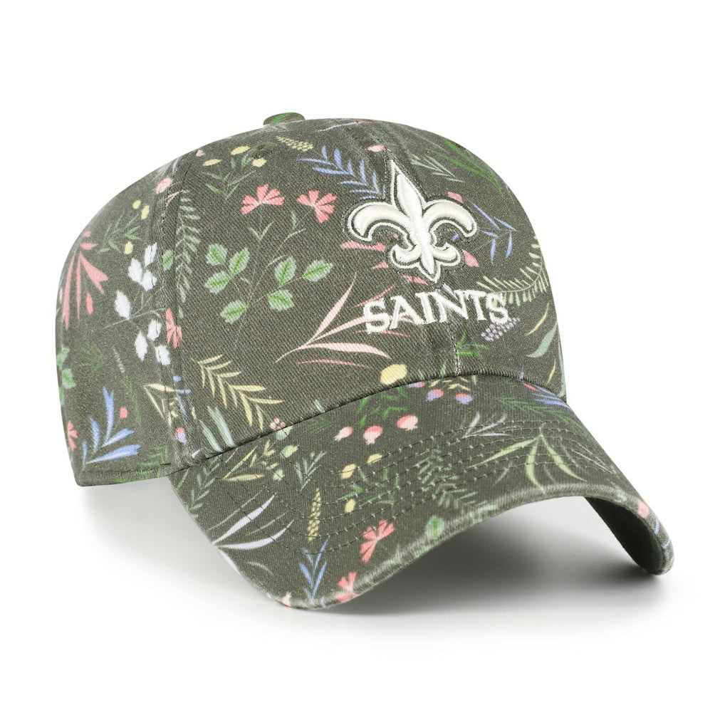 New Orleans Saints 47 brand '47 Women's Verbena Clean Up Adjustable Hat