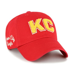 Kansas City Chiefs 47 brand '47 Women's Zoey Clean Up Adjustable Hat