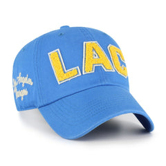 Los Angeles Chargers 47 brand '47 Women's Zoey Clean Up Adjustable Hat