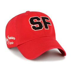 San Francisco 49ers 47 brand '47 Women's Zoey Clean Up Adjustable Hat