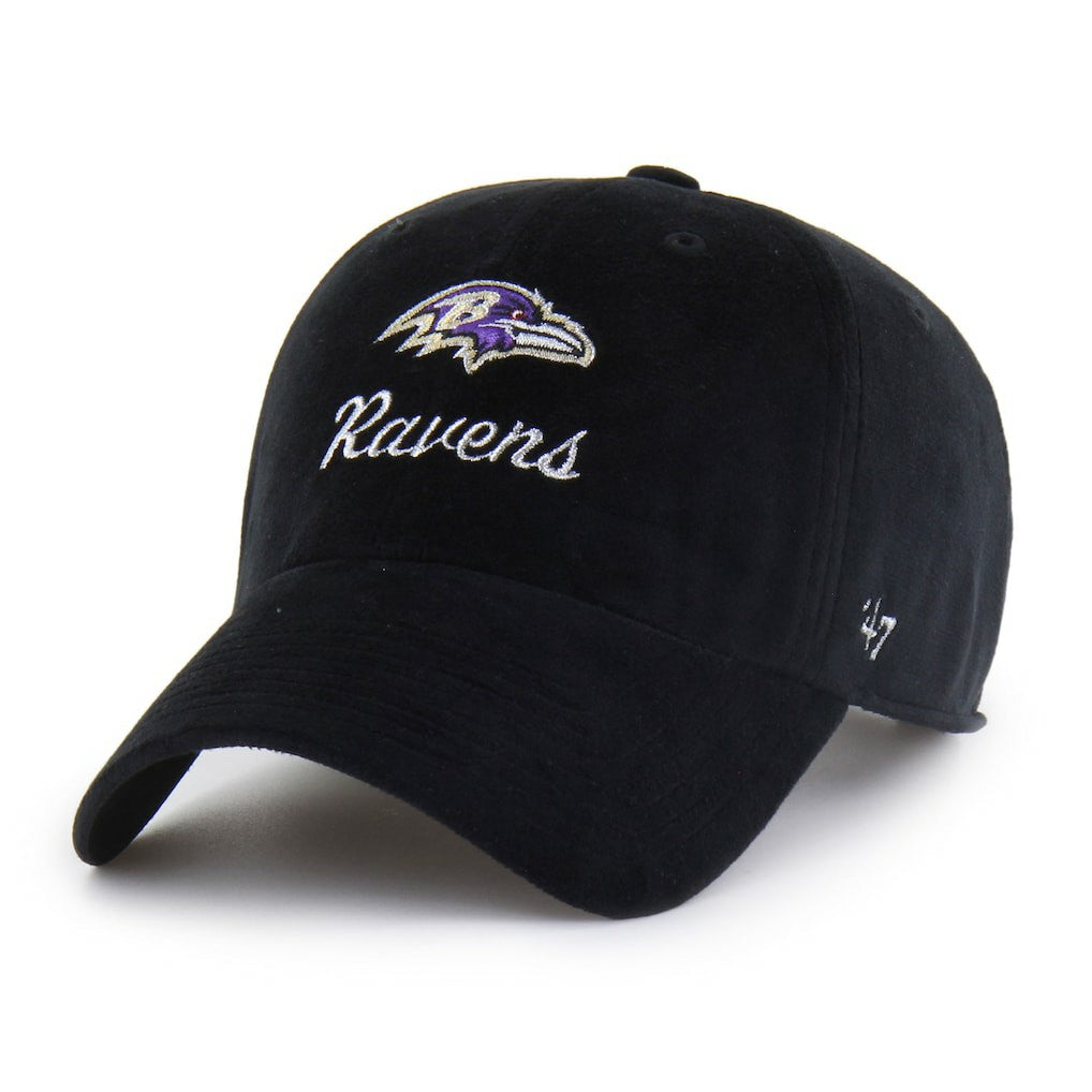 Baltimore Ravens 47 brand '47 Women's Spirited Clean Up Adjustable Hat