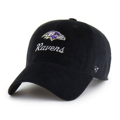 Baltimore Ravens 47 brand '47 Women's Spirited Clean Up Adjustable Hat