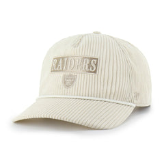 Las Vegas Raiders 47 brand '47 Women's Mellow Corduroy Hitch Adjustable Hat