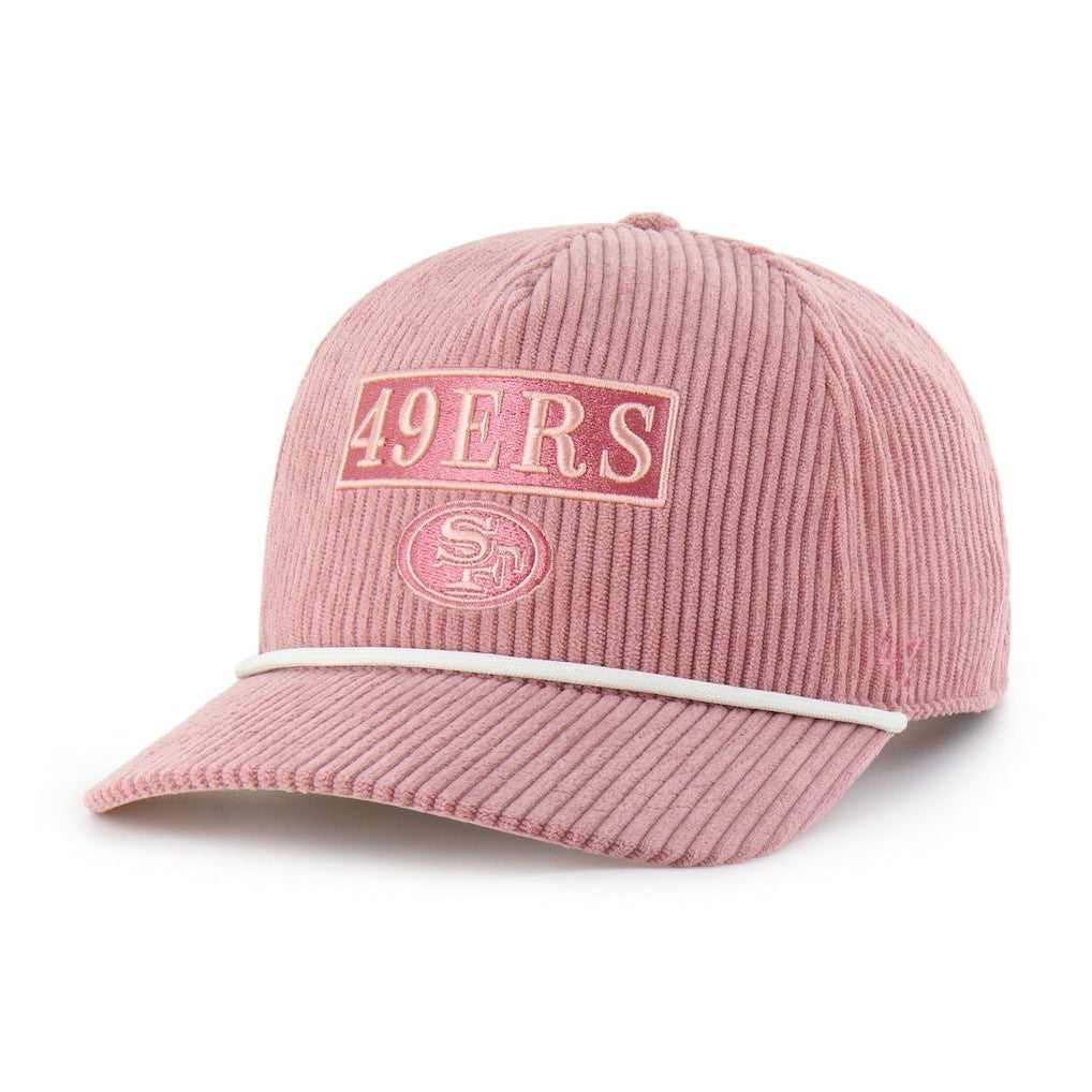 San Francisco 49ers 47 brand '47 Women's Mellow Corduroy Hitch Adjustable Hat