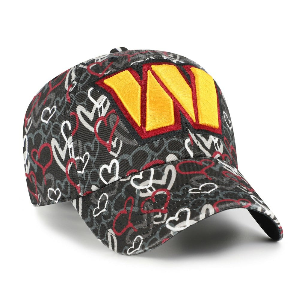 Washington Commanders 47 brand '47 Girls Youth Mural Clean Up Adjustable Hat