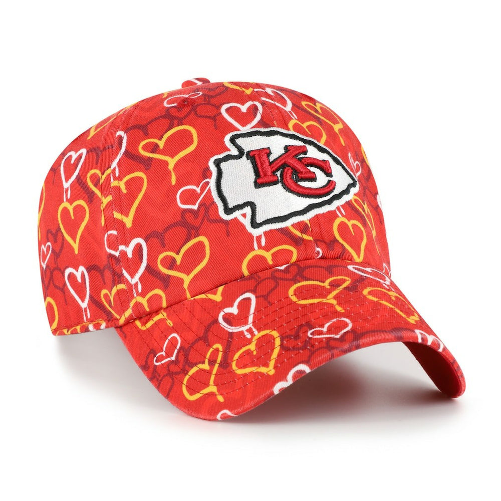 Kansas City Chiefs 47 brand '47 Girls Youth Mural Clean Up Adjustable Hat