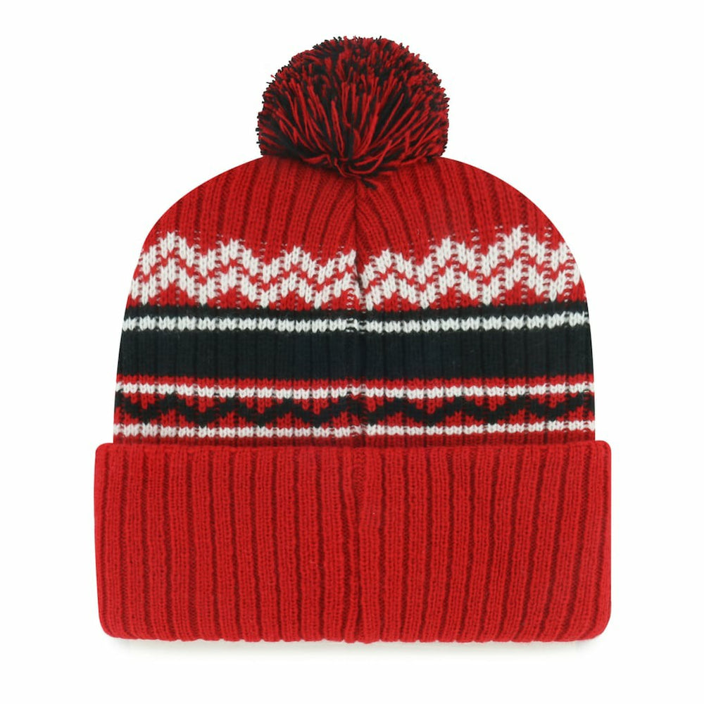 San Francisco 49ers 47 brand '47 Youth Polar Vortex Cuffed Knit Hat with Pom