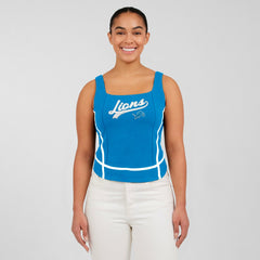 Detroit Lions  WEAR by Erin Andrews Women's Square Neck Tank Top