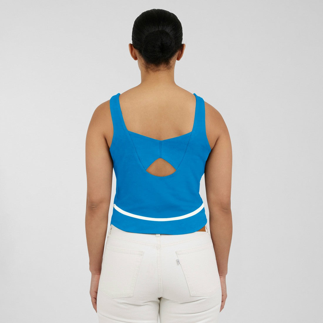 Detroit Lions  WEAR by Erin Andrews Women's Square Neck Tank Top