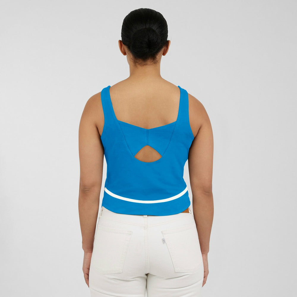 Detroit Lions  WEAR by Erin Andrews Women's Square Neck Tank Top