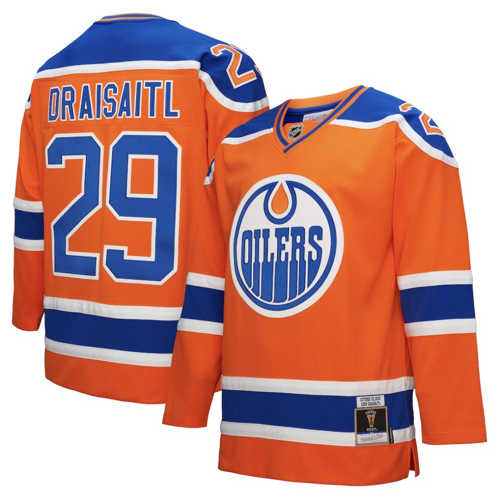 Leon Draisaitl Edmonton Oilers Mitchell & Ness Power Play Jersey Outlet