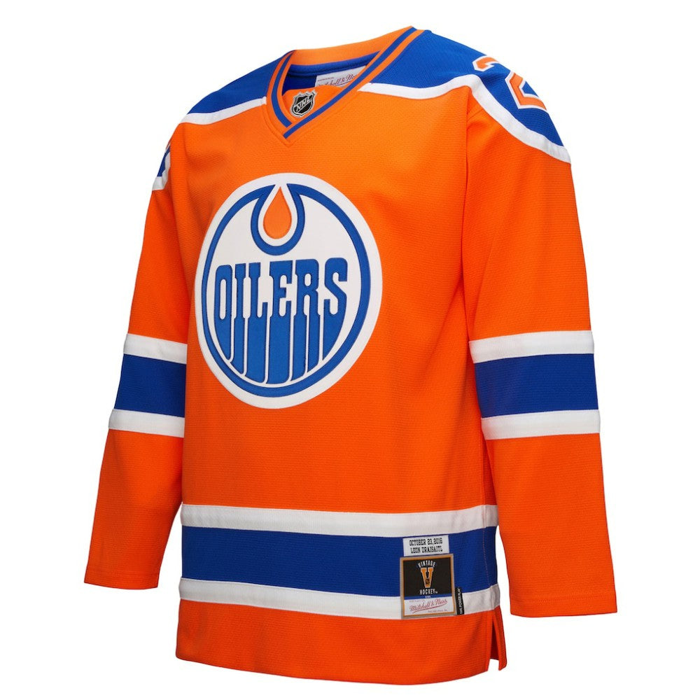 Leon Draisaitl Edmonton Oilers Mitchell & Ness Power Play Jersey Outlet