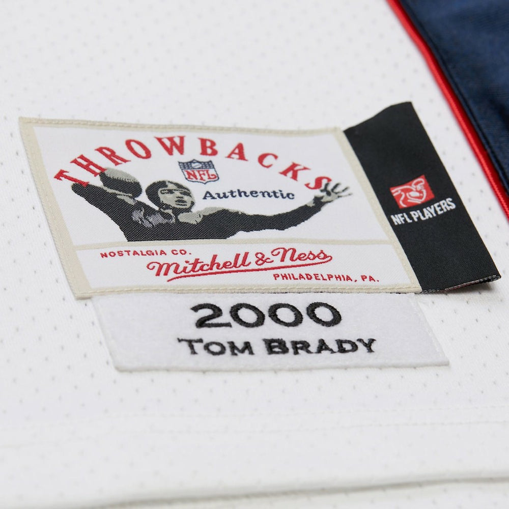 New England Patriots Mitchell & Ness Tom Brady  2000 Big & Tall Legacy Replica Jersey