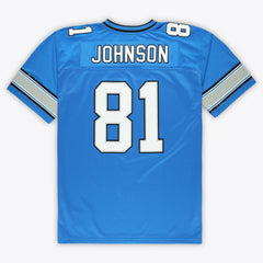 Detroit Lions Mitchell & Ness Calvin Johnson  Big & Tall 2007 Legacy Retired Player Jersey