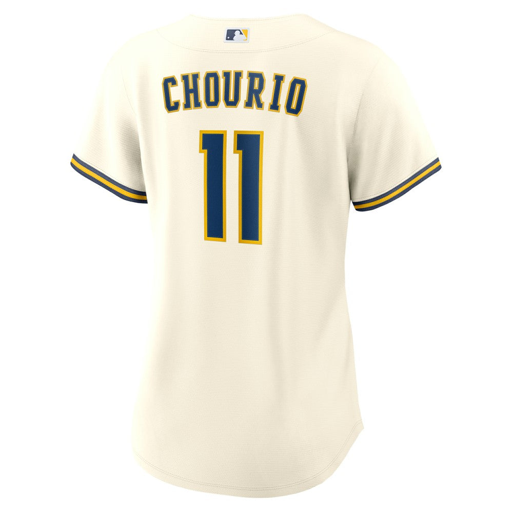 Jackson Chourio Milwaukee Brewers Nike Women's Home Replica Jersey | MLB Near me