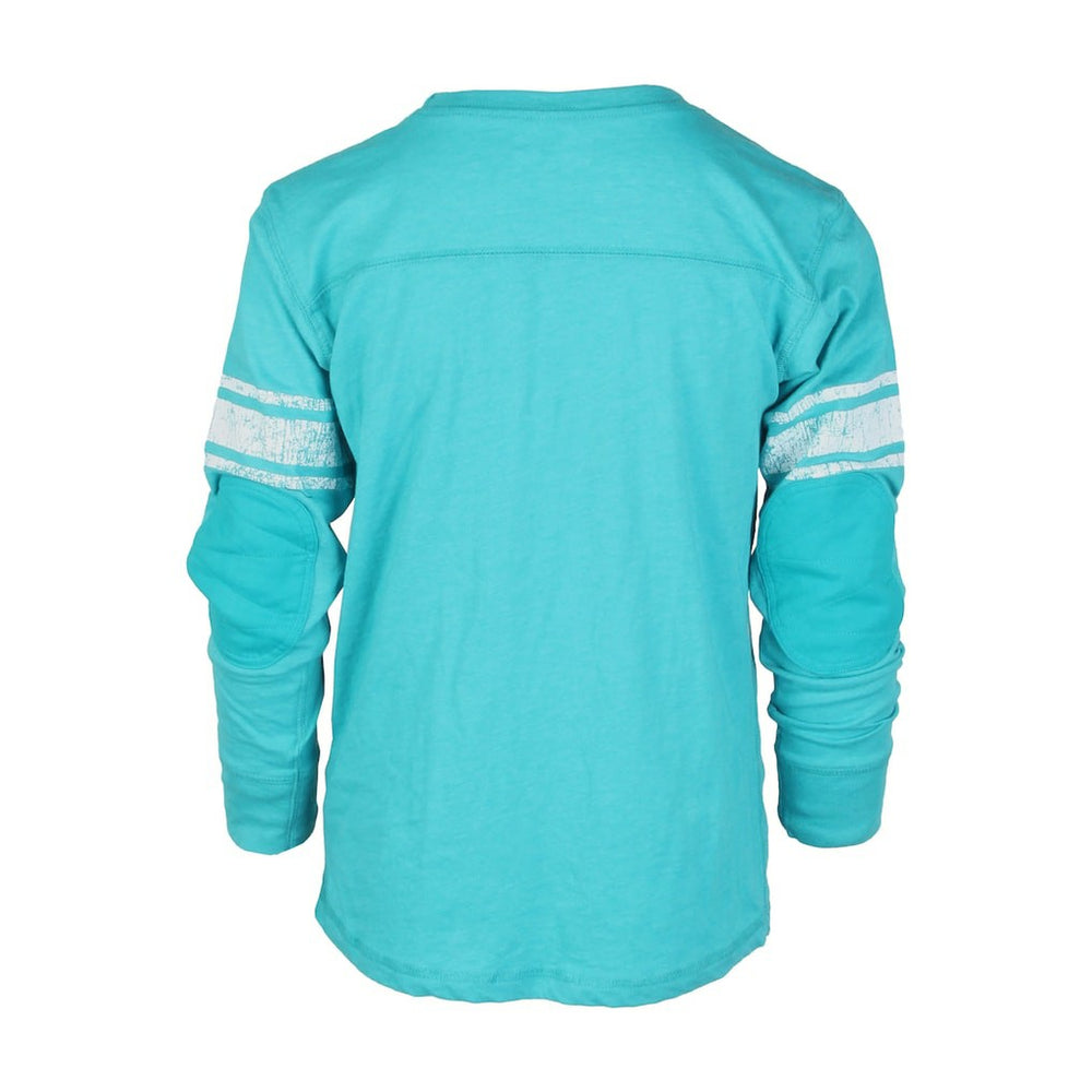 Miami Dolphins  Wes & Willy Youth Football Long Sleeve T-Shirt