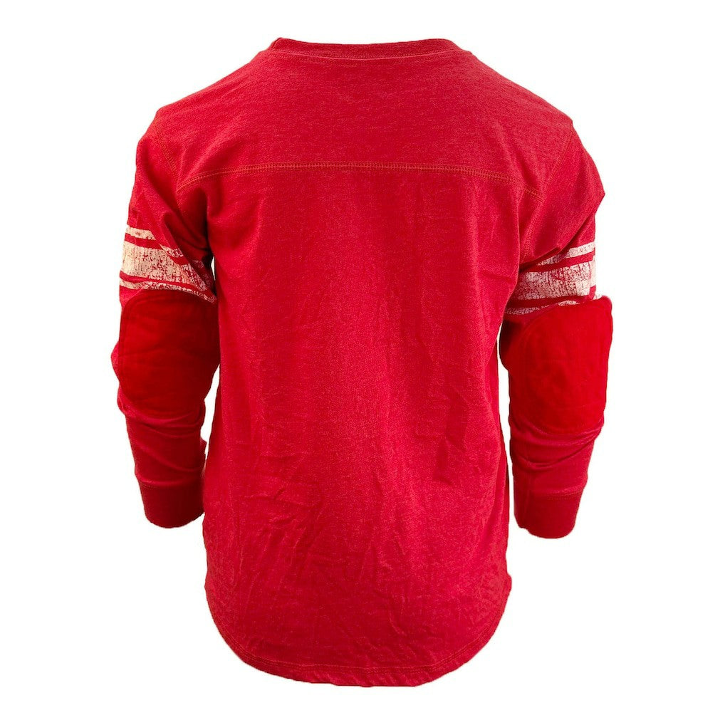 Kansas City Chiefs  Wes & Willy Youth Football Long Sleeve T-Shirt