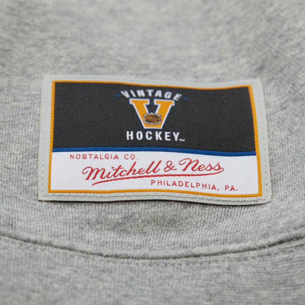 Philadelphia Flyers Mitchell & Ness Women's Logo Lightweight Pullover Sweatshirt Outlet
