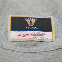 Philadelphia Flyers Mitchell & Ness Women's Logo Lightweight Pullover Sweatshirt Outlet