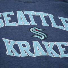 Seattle Kraken Mitchell & Ness Playoff Win Fleece Pullover Sweatshirt On Sale