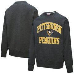Pittsburgh Penguins Mitchell & Ness Playoff Win Fleece Pullover Sweatshirt Online