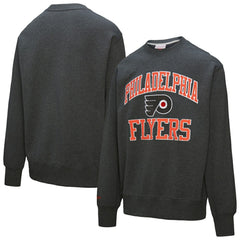 Philadelphia Flyers Mitchell & Ness Playoff Win Fleece Pullover Sweatshirt Outlet