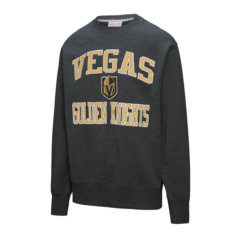 Vegas Golden Knights Mitchell & Ness Playoff Win Fleece Pullover Sweatshirt On Sale