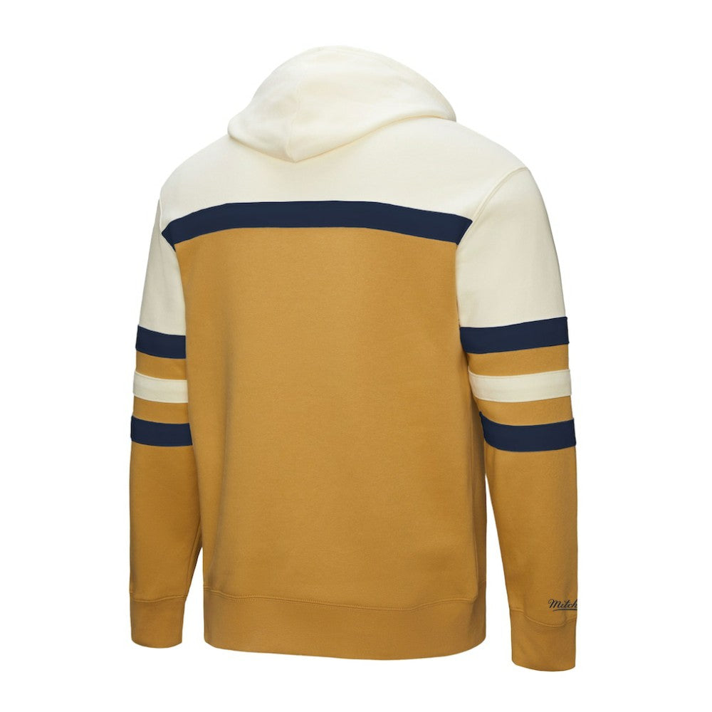 Columbus Blue Jackets Mitchell & Ness Head Coach Pullover Hoodie Sale