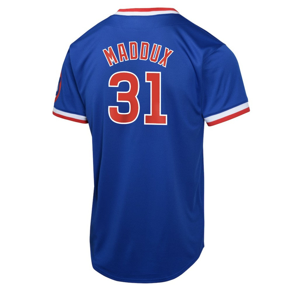 Greg Maddux Chicago Cubs Nike Youth Cooperstown Collection Limited Jersey | MLB Online