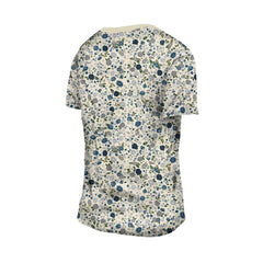 Dallas Cowboys New Era Women's Glam Game Floral Scoop Neck T-Shirt